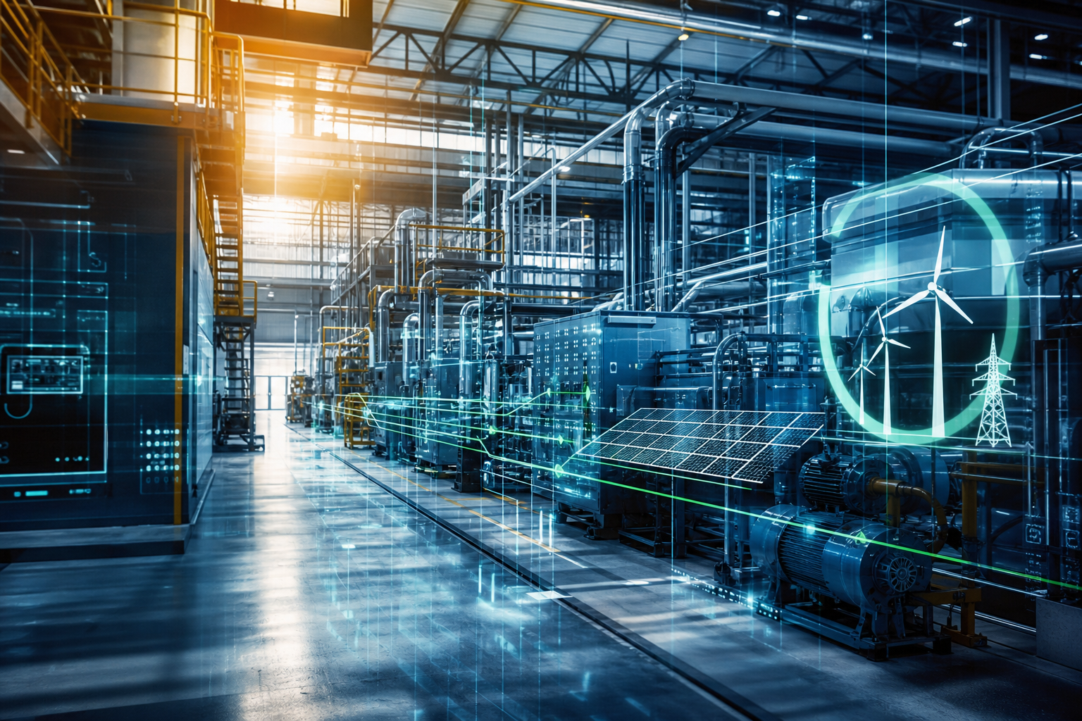 Leitfaden für Energieeinsparung und Effizienz in Fabriken: Strategien und Technologien
